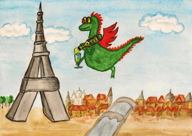 Dragon in Paris thumb