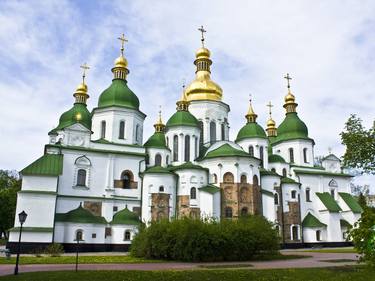 St. Sofia cathedral in Kiyv, capital of Ukraine thumb