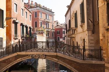 Venice cityscape with bridge thumb