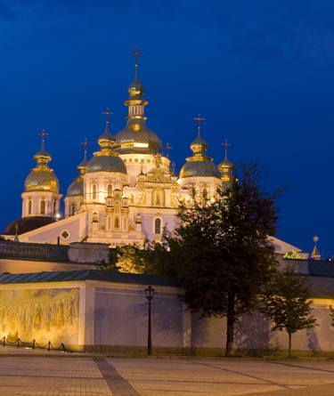 St. Michael monastery in Kyiv, Ukraine thumb