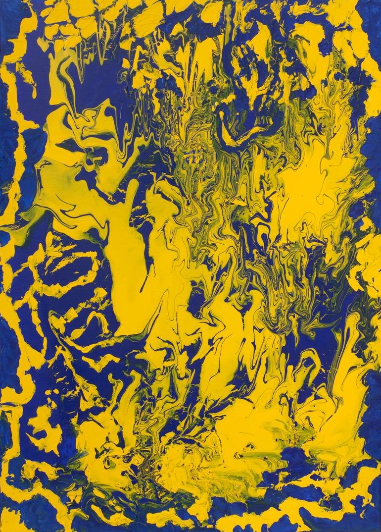 Original Abstract Painting by Irina Afonskaya