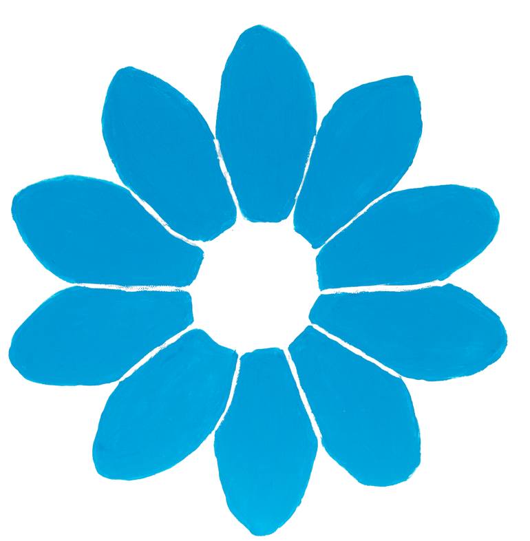 Original Minimalism Floral Painting by Irina Afonskaya