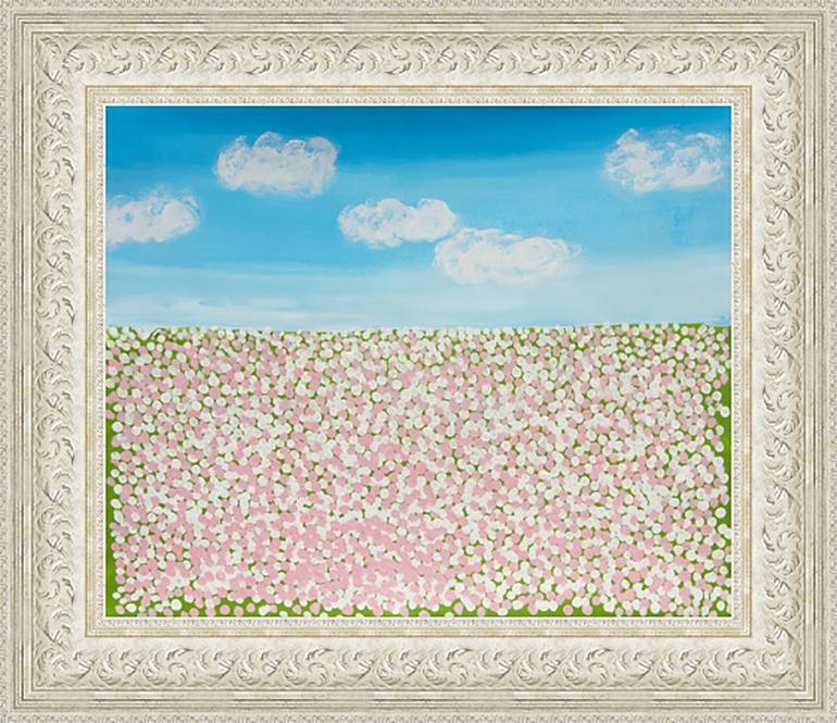 Original Romanticism Floral Painting by Irina Afonskaya