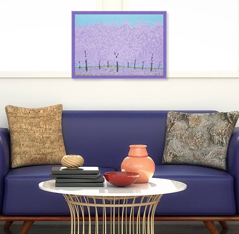 Original Romanticism Landscape Painting by Irina Afonskaya