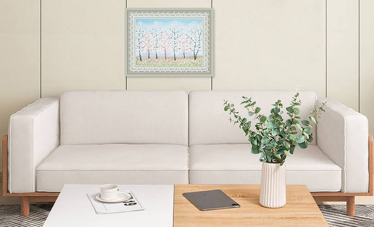 Original Romanticism Landscape Painting by Irina Afonskaya