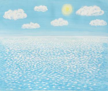 Original Minimalism Seascape Paintings by Irina Afonskaya