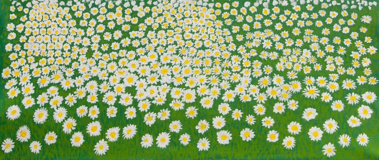 Original Contemporary Floral Painting by Irina Afonskaya