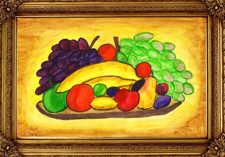 Original Fine Art Food Painting by Irina Afonskaya