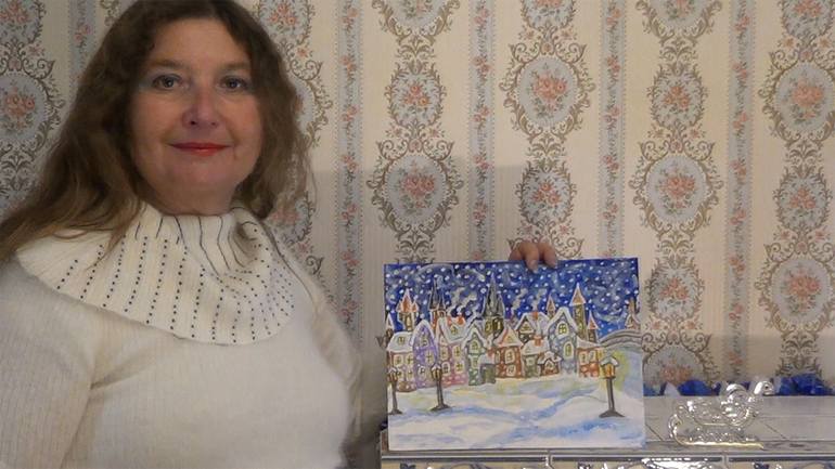 Original Seasons Painting by Irina Afonskaya