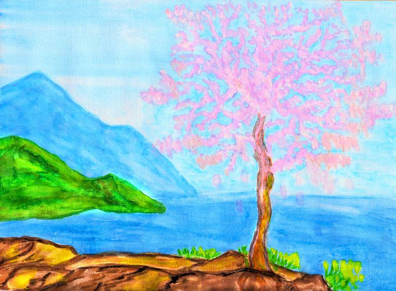 Original  Painting by irina afonskaya