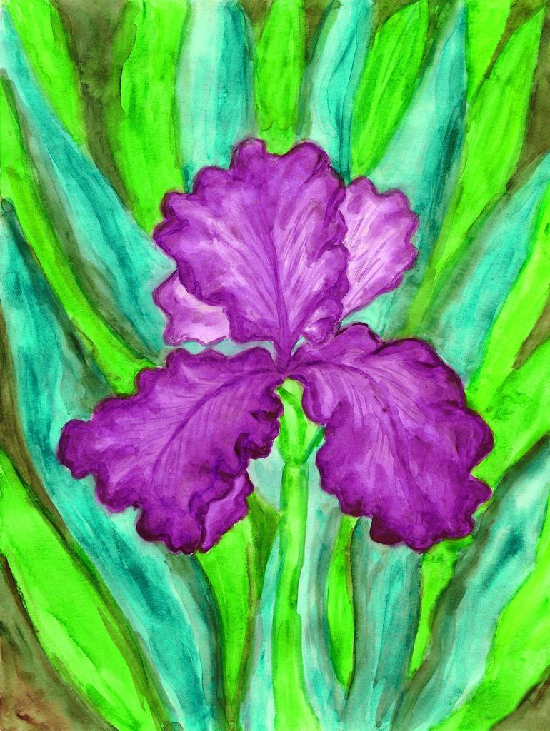 Original Fine Art Floral Painting by Irina Afonskaya