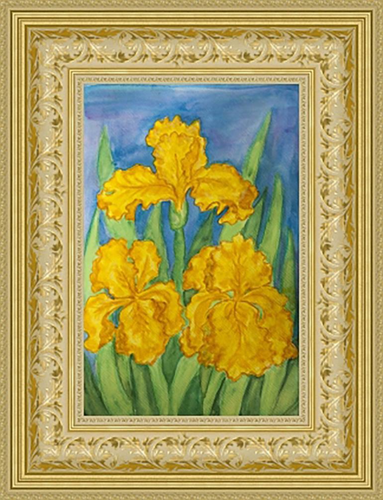Original Fine Art Floral Painting by Irina Afonskaya