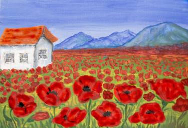 Original Fine Art Landscape Printmaking by Irina Afonskaya