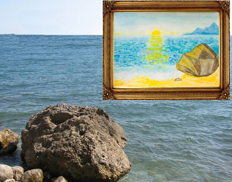 Original Seascape Painting by Irina Afonskaya