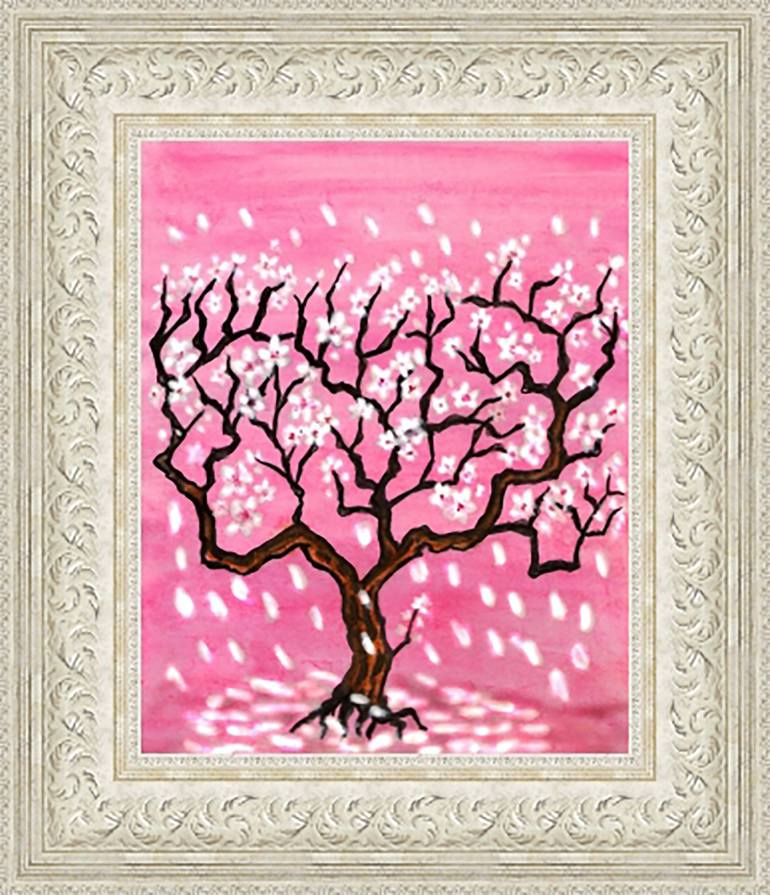 Original Fine Art Tree Painting by Irina Afonskaya