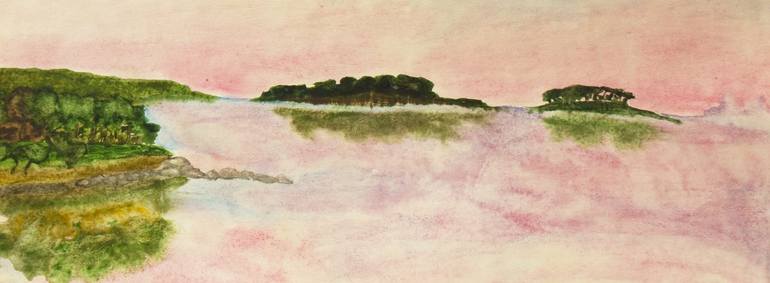 Original Fine Art Seascape Painting by Irina Afonskaya