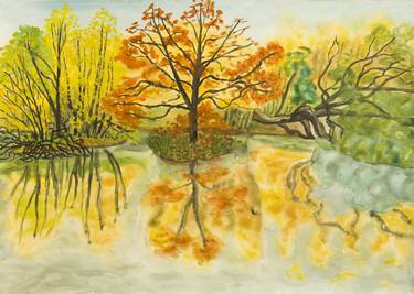 Print of Fine Art Seasons Paintings by Irina Afonskaya