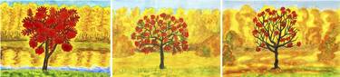 Original Seasons Paintings by Irina Afonskaya