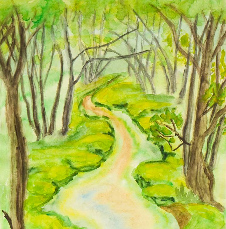 Original Other Landscape Painting by Irina Afonskaya