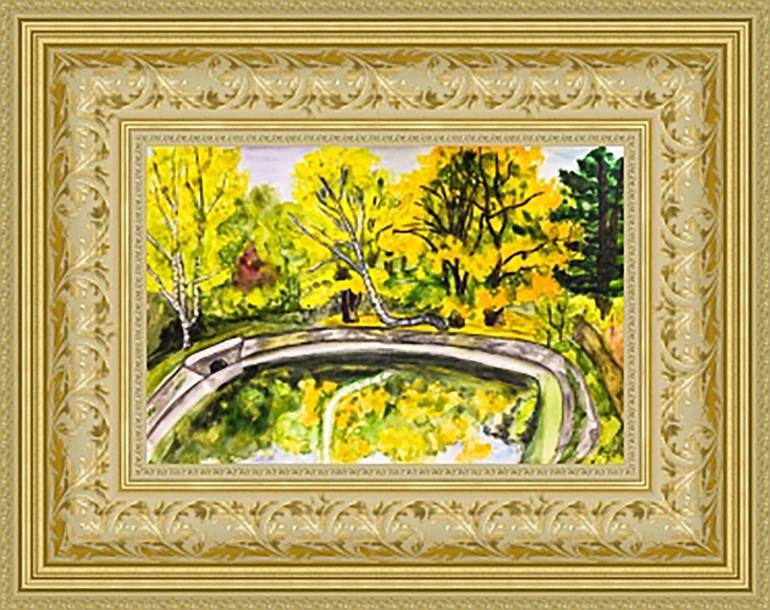 Original Fine Art Landscape Painting by Irina Afonskaya