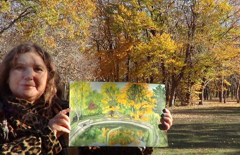 Original Other Landscape Painting by Irina Afonskaya