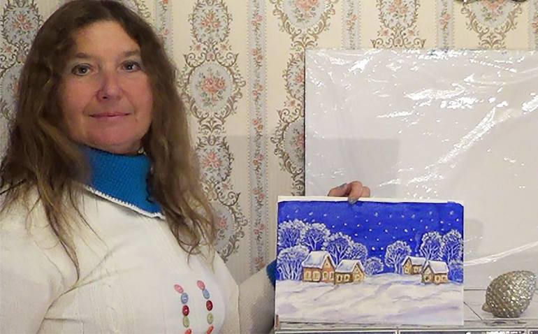 Original Seasons Painting by Irina Afonskaya