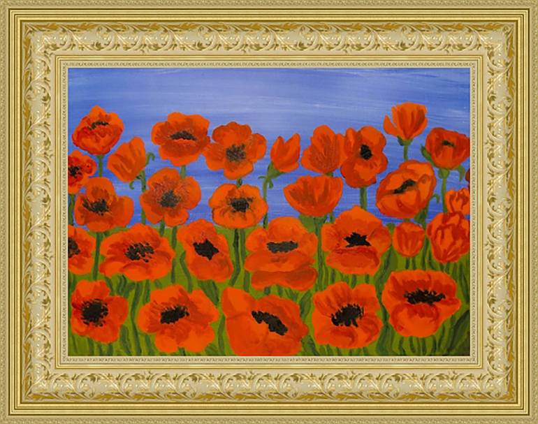 Original Other Floral Painting by Irina Afonskaya