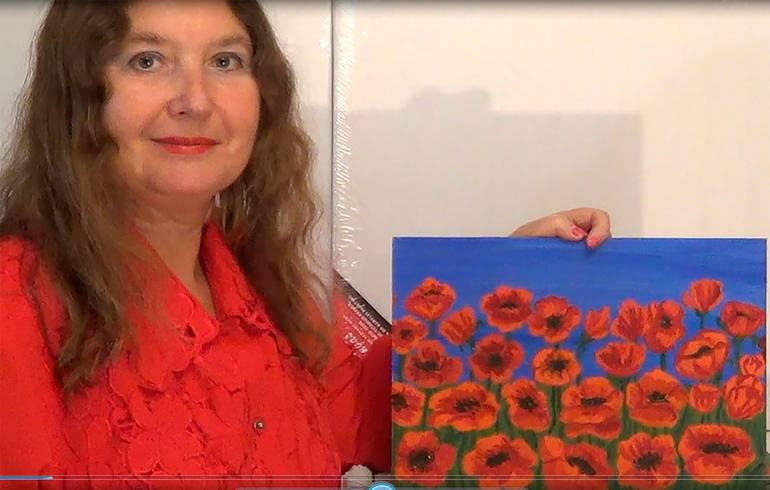 Original Other Floral Painting by Irina Afonskaya