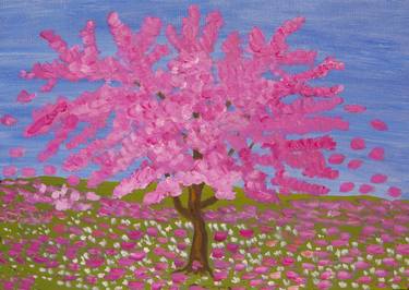 Original Fine Art Tree Paintings by Irina Afonskaya