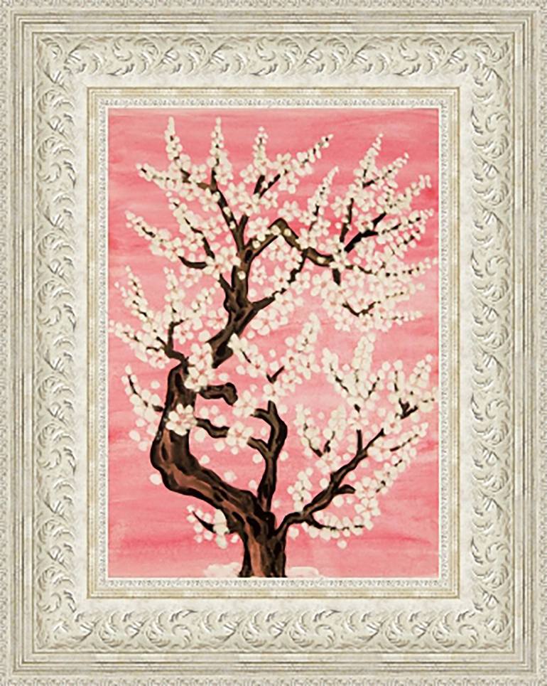 Original Fine Art Tree Painting by Irina Afonskaya