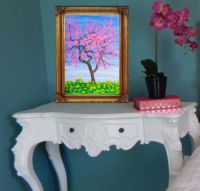 Original Fine Art Tree Painting by Irina Afonskaya