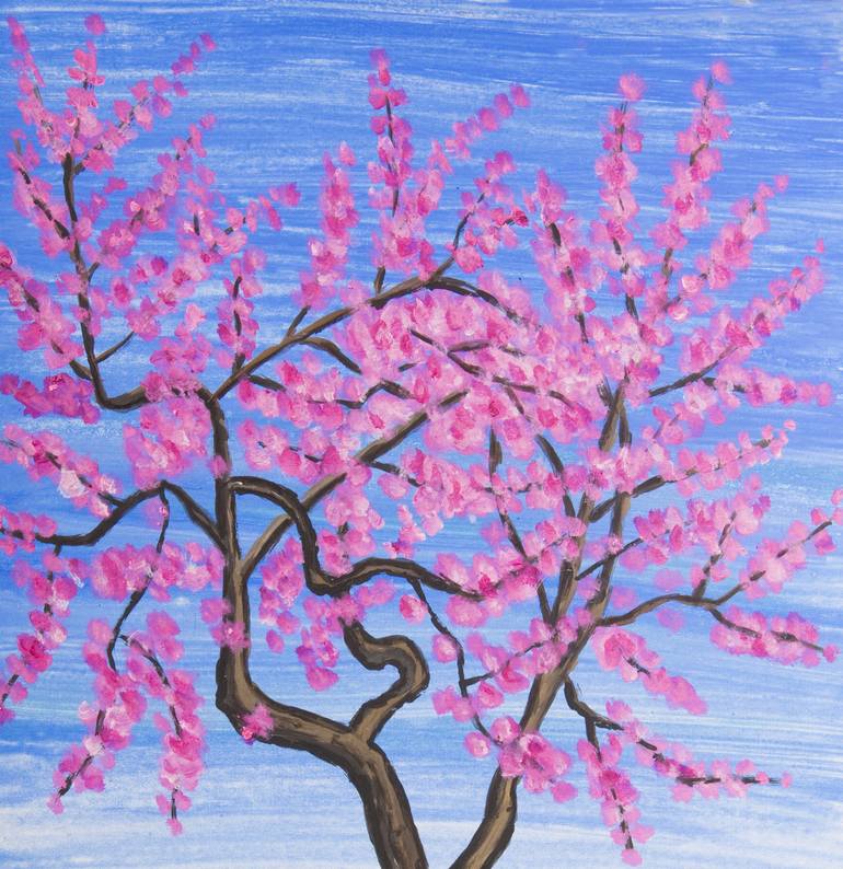 Original Fine Art Tree Painting by Irina Afonskaya