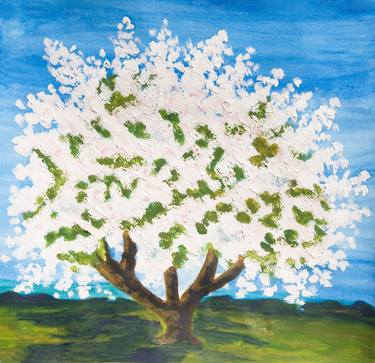 Original Fine Art Tree Paintings by Irina Afonskaya