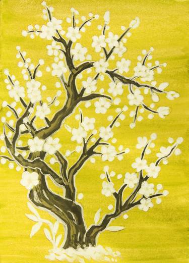 Original Fine Art Tree Printmaking by Irina Afonskaya