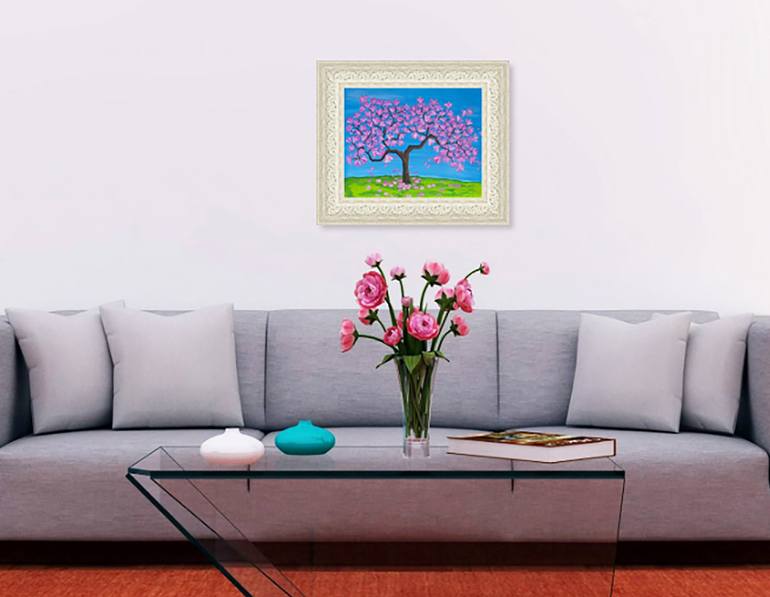 Original Fine Art Floral Painting by Irina Afonskaya