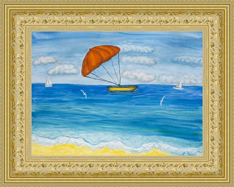 Original Seascape Painting by Irina Afonskaya