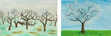 Original Seasons Paintings by Irina Afonskaya