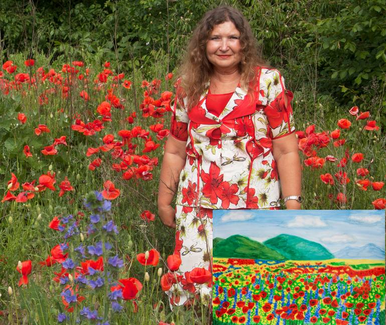 Original Contemporary Other Painting by Irina Afonskaya