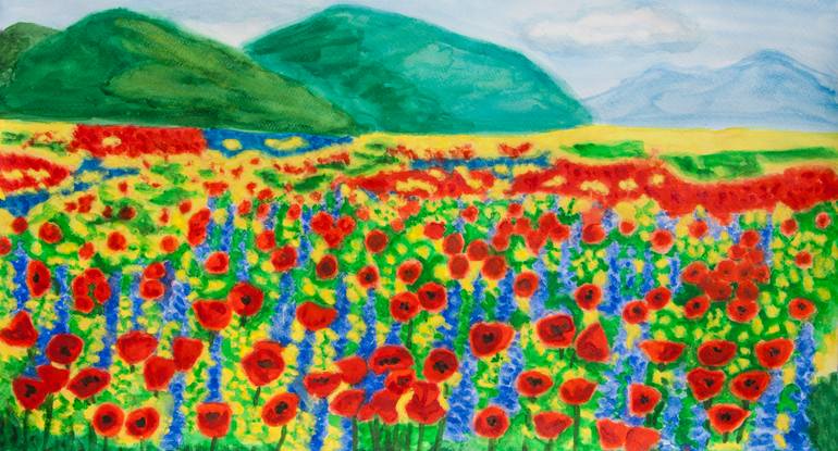 Original Contemporary Other Painting by Irina Afonskaya