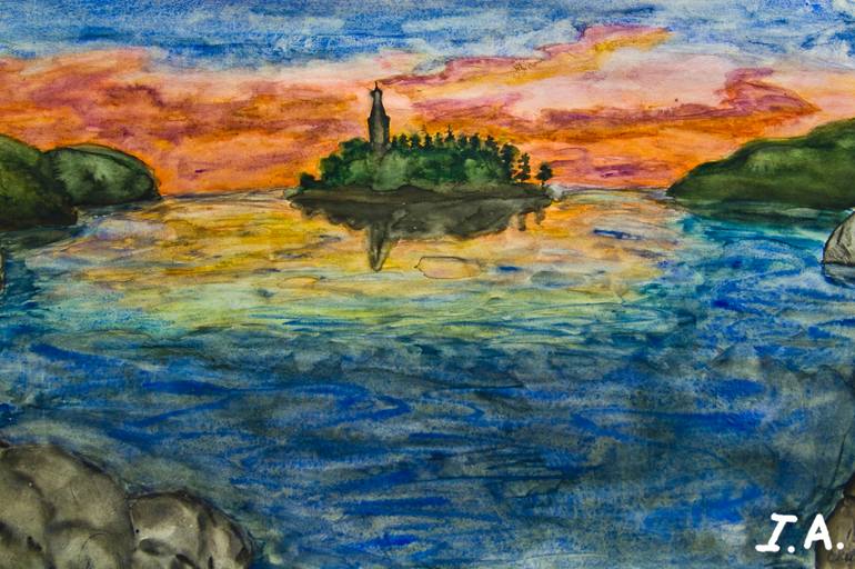 Original  Painting by irina afonskaya