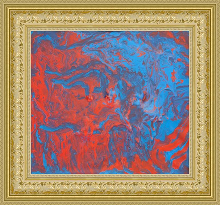 Original Expressionism Abstract Painting by Irina Afonskaya