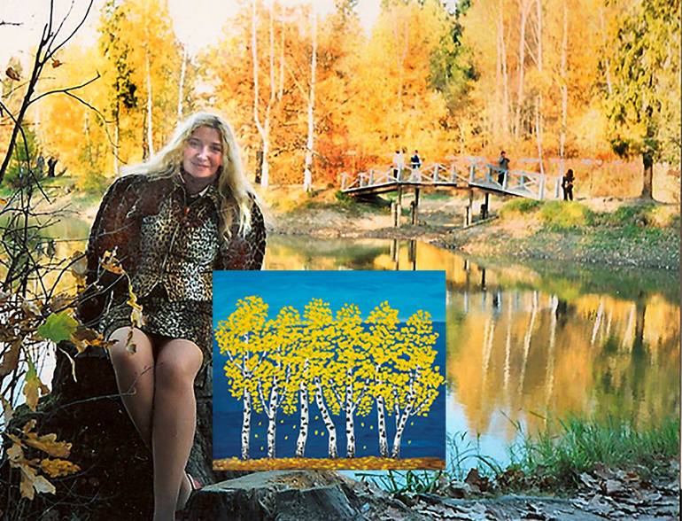 Original Fine Art Landscape Painting by Irina Afonskaya