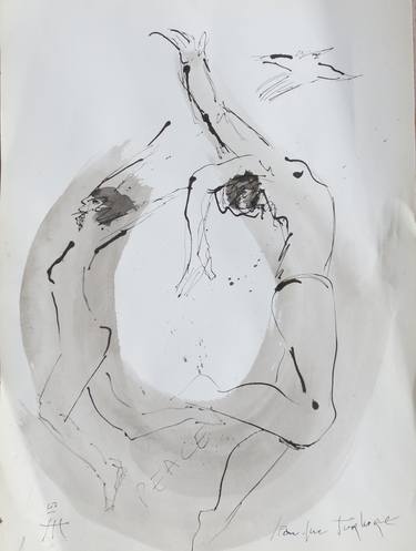 Original Nude Painting by Jean-Luc TURLURE