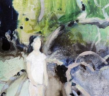 Girl in a Mangrove Forest - FRAMED thumb