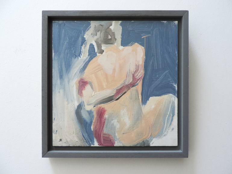 Original Expressionism Nude Painting by Sheila Chapman