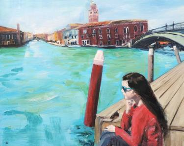 Print of Figurative Places Paintings by Sheila Chapman