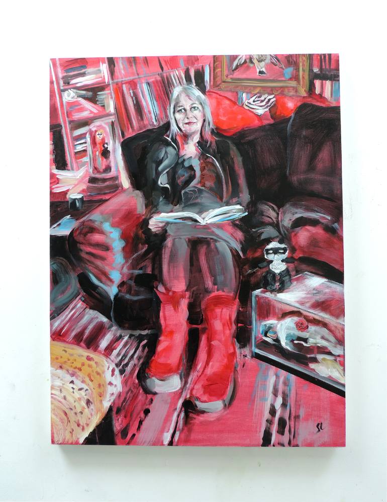 Original Figurative People Painting by Sheila Chapman