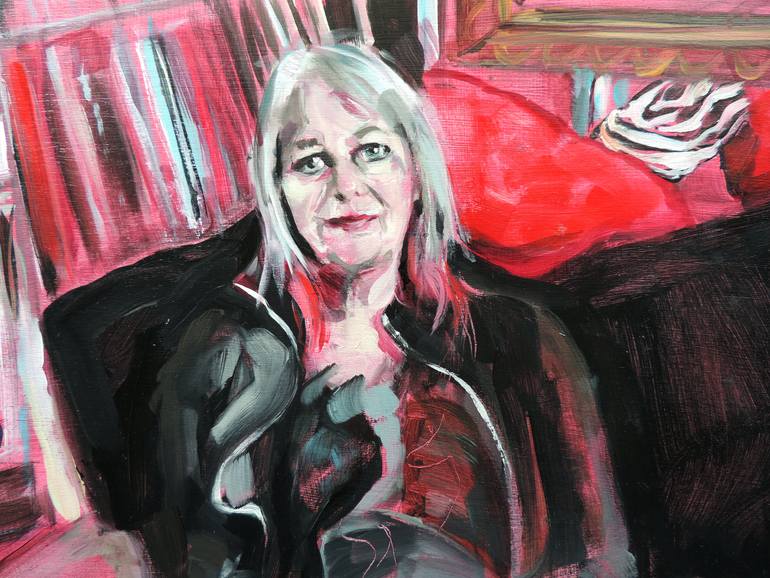 Original Figurative People Painting by Sheila Chapman