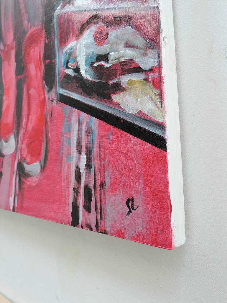 Original Figurative People Painting by Sheila Chapman