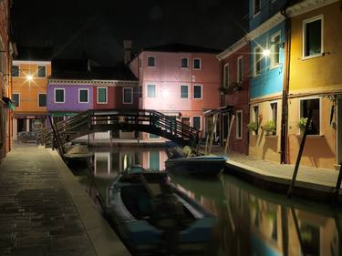 night in Burano, Venice - Limited Edition of 5 thumb